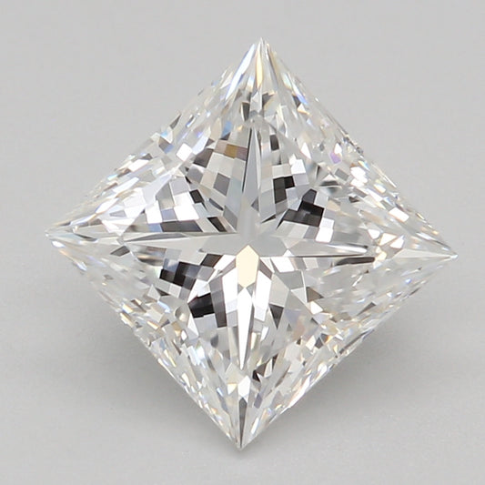 Diamante coltivato in laboratorio 1,31ct, Principessa, E, VVS2