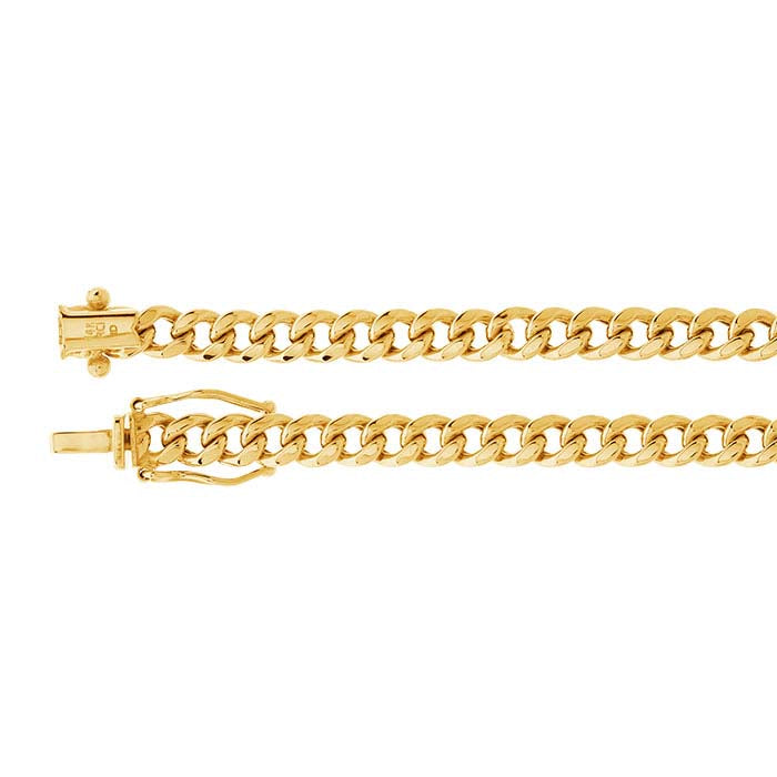14K Yellow Gold 4.5mm Miami Cuban Chain