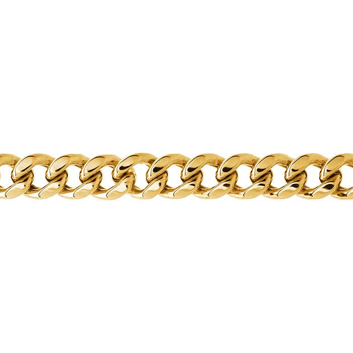 14K Yellow Gold 4.5mm Miami Cuban Chain