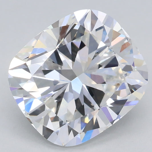 Diamante sintetico 2,52 ct, Cuscino, E, VS1