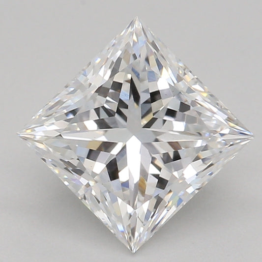 Diamante coltivato in laboratorio 1,26ct, Principessa, E, VS1