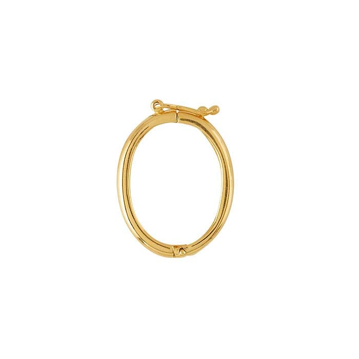 14K Halsbandsförlängare i Gult Guld med Säkerhetslås