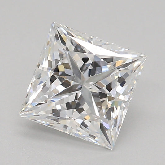 Diamante coltivato in laboratorio 0,89ct, Principessa, D, VVS2