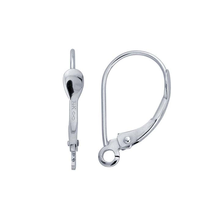 Lever-Back Ear Wire with Open Ring