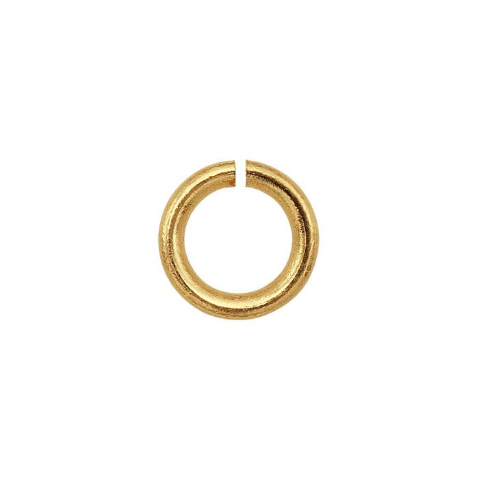 Anello di giunzione tondo da 2 mm in oro giallo 14K ID