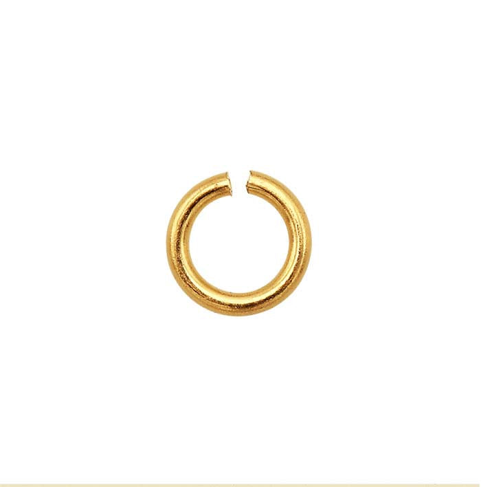14K Gult Guld 1,6 mm ID Rund Hoppring