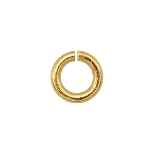 14K Gult Guld 2,4 mm ID Rund Hoppring