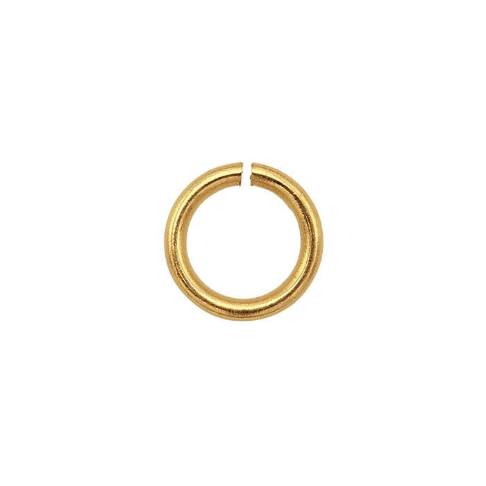 Anello di giunzione tondo 14K oro giallo 2,4 mm ID