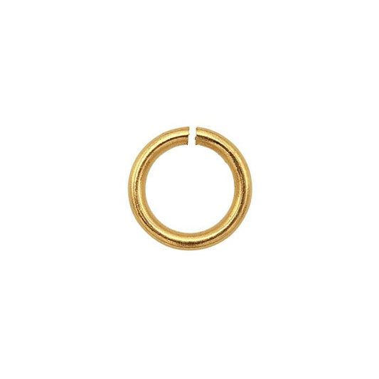 14K Gult Guld 2,4 mm ID Rund Hoppring