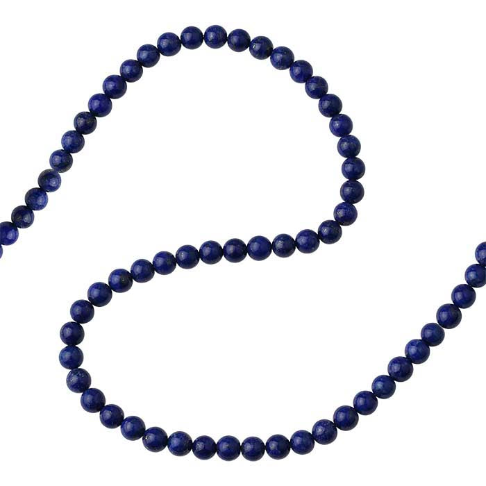 Lapis Lazuli 8mm Round Bead Strand