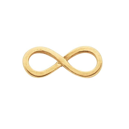 14K Yellow Gold Petite Infinity Component