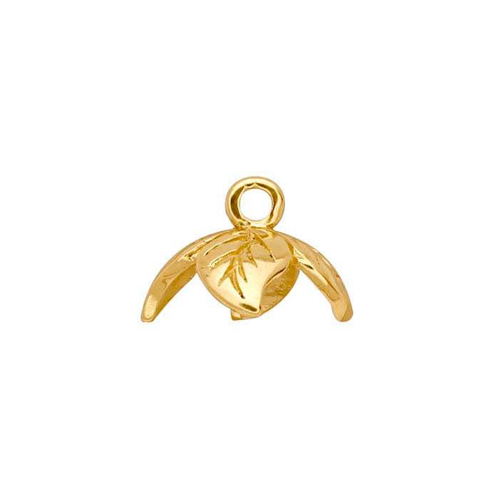14K Yellow Gold Pearl Component Mounting