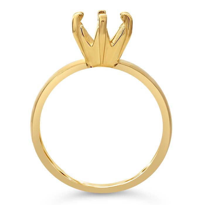 14K Yellow Gold ReadySet™ Hexagon Ring Mounting