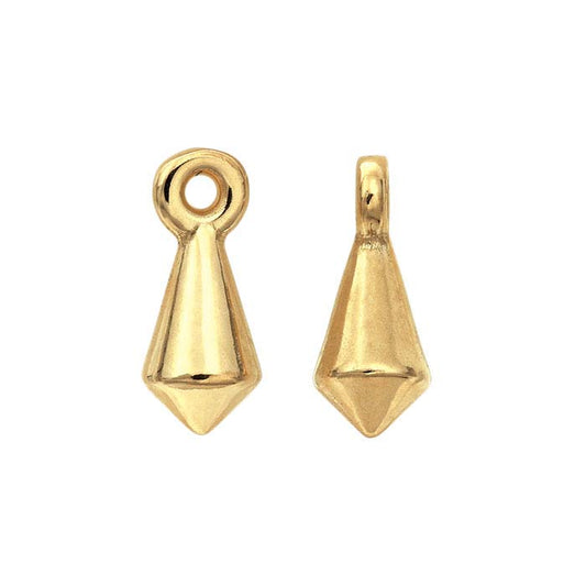 14K Yellow Gold Kite-Shaped Component