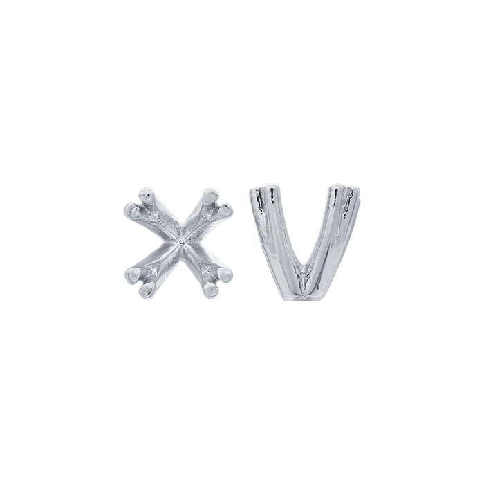 Round Double 4-Prong Settings