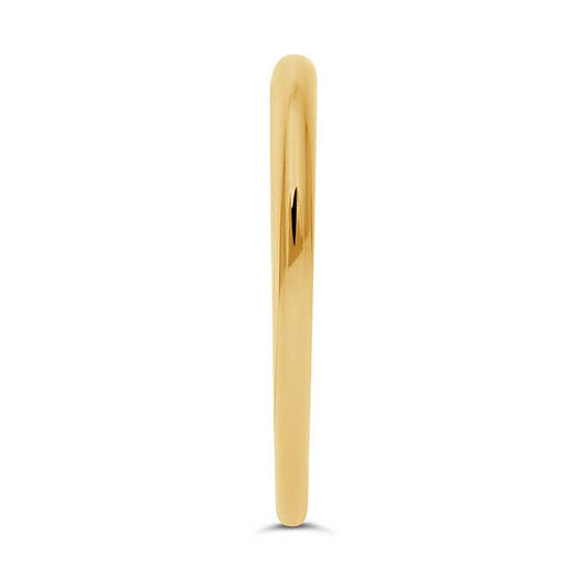 14K Yellow Gold 3/4-Ring Shank