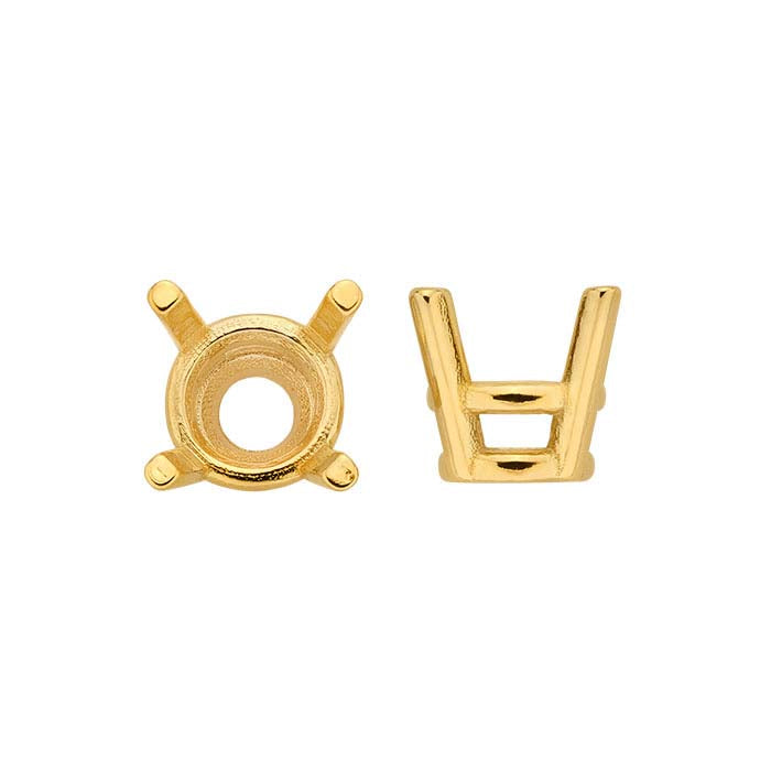 Lightweight Round Basket 4-Prong Setting