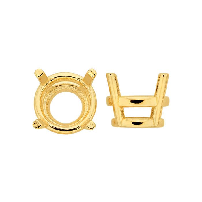 Lightweight Round Basket 4-Prong Setting