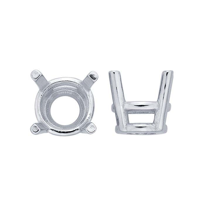 Lightweight Round Basket 4-Prong Setting