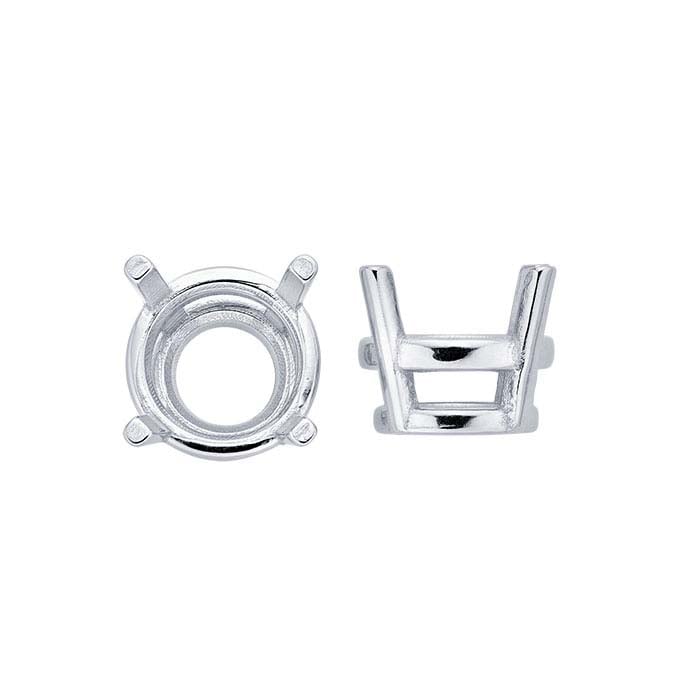 Lightweight Round Basket 4-Prong Setting