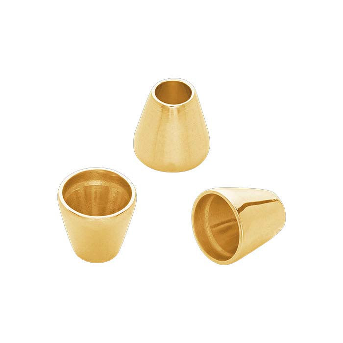 Round Tapered Tube Bezel Setting