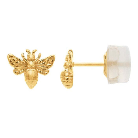 Orecchino a perno Ape in Oro Giallo 14K