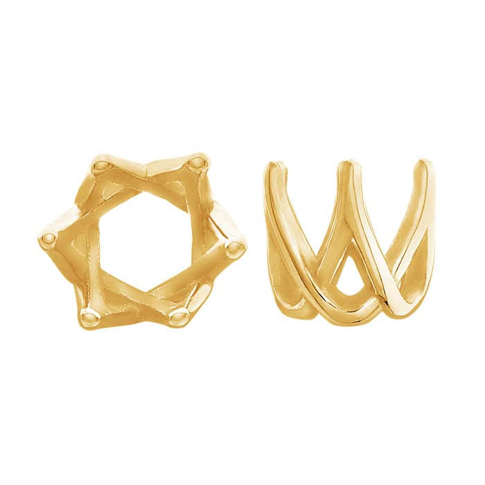 Round Swirl Heart Setting