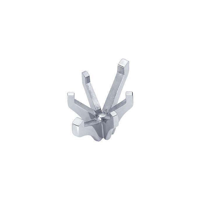 14K White Gold Marquise 6-Prong Setting