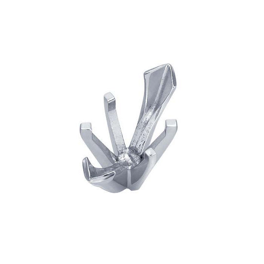 14K Vitt Guld 7 x 3mm Marquise V-Prong 6-Prong Infattning med Stift