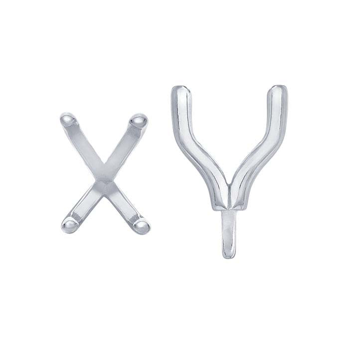 Emerald-Cut 4-Prong Setting with Peg