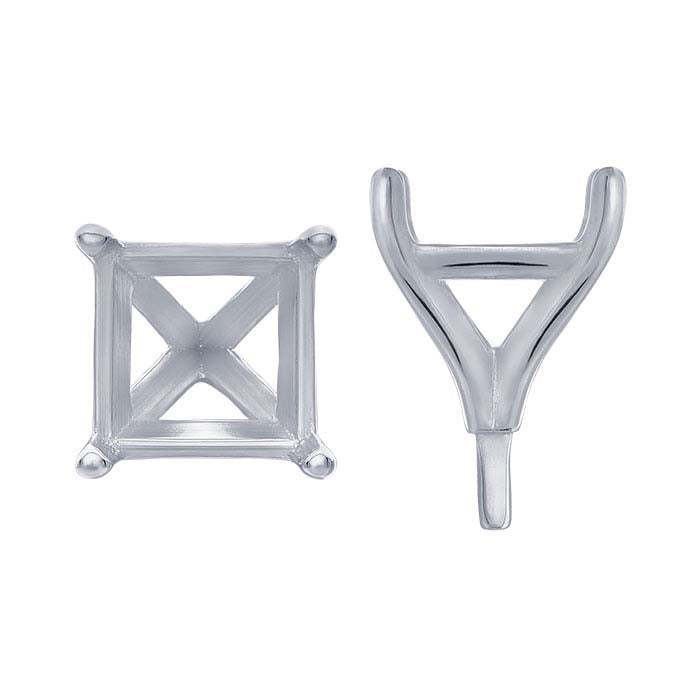 Princess 4-Prong Setting