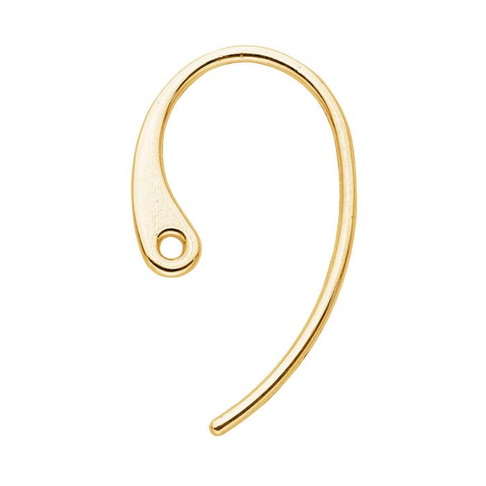 Flat Ear Wire with Hole