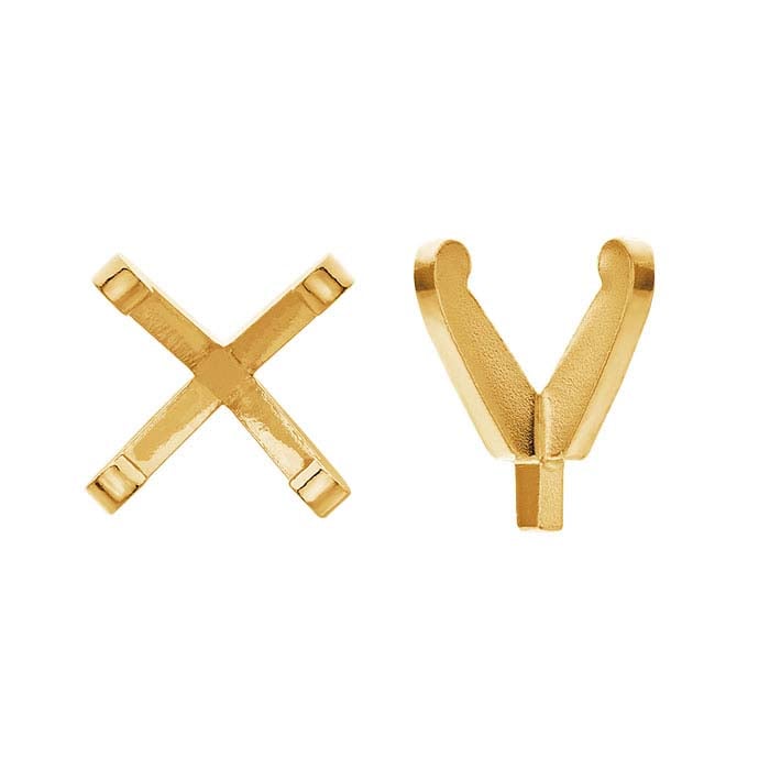 Round Low-Base 4 Setting with Peg