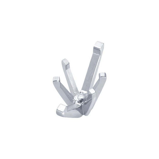 Montatura a 6 punte Marquise 22 x 6mm in Oro Bianco 14K