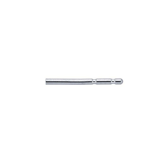 14K White Gold 0.76mm x 9.52mm Ear Post