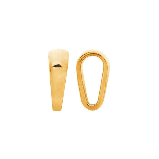 14K Yellow Gold Solder-On Bail