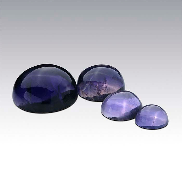 Iolite Round Cabochon