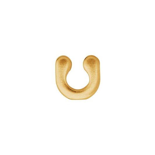 14K Gult Guld 2 x 2mm Örhängeslås