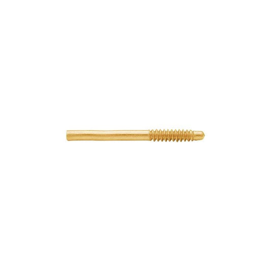 14K Gult Guld 0,71 mm x 8,47 mm Gängad Öronstift