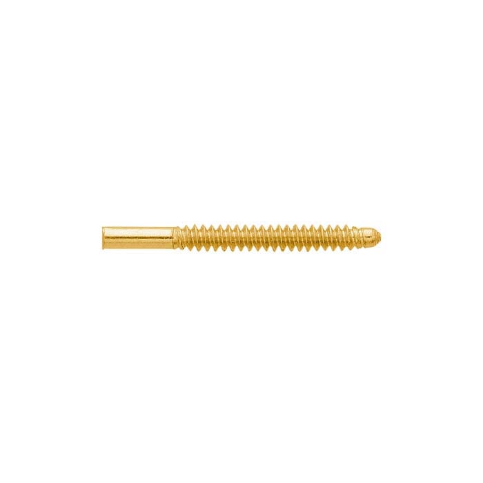 14K Gult Guld 0,76 mm x 9,52 mm Gängad Öronstift