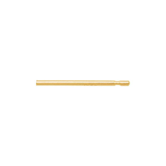 14K Gult Guld 0,66 mm x 12,7 mm Friktionsöronstift