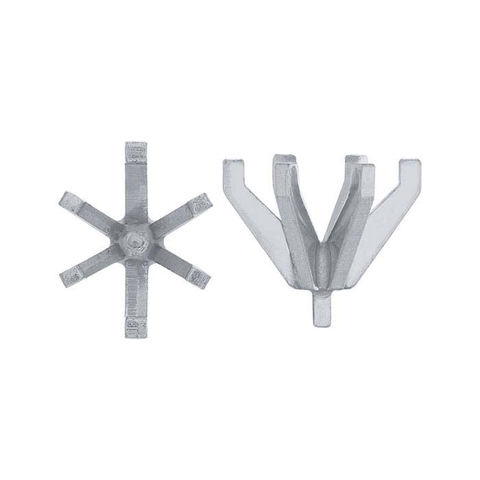 Platinum 8 x Oval 6-Prong Setting with Peg