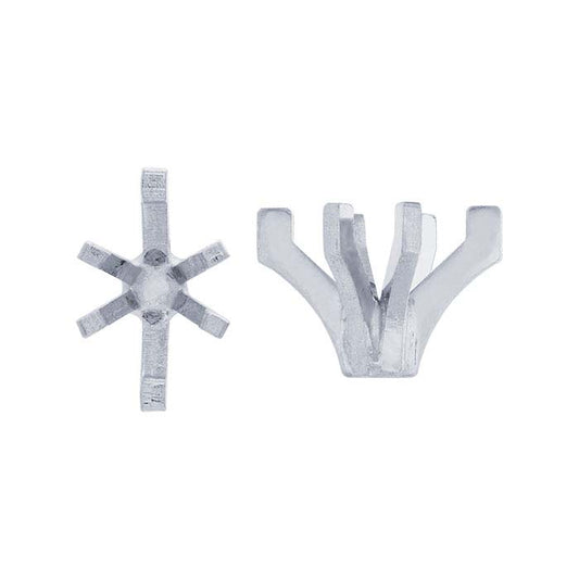 14K White Gold 6 x 3.8mm Marquise 6-Prong Setting
