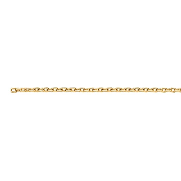 14/20 Yellow Gold-Filled 1.5mm Rectangle Cable Chain