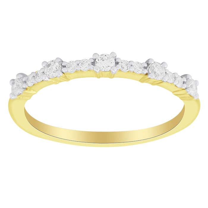 Lab-Grown Diamond-Set Ring