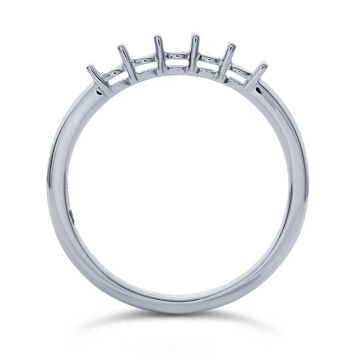 Platinum Five Round Ring Mounting