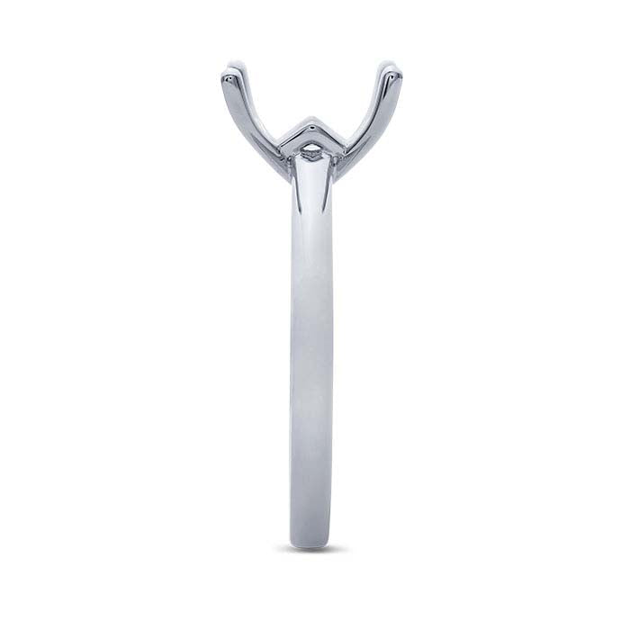 Platinum Princess Engagement Ring Mounting