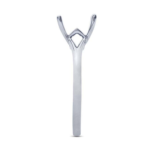 Platinum Princess Engagement Ring Mounting