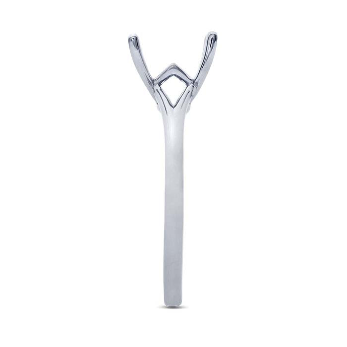 Platinum Princess Engagement Ring Mounting