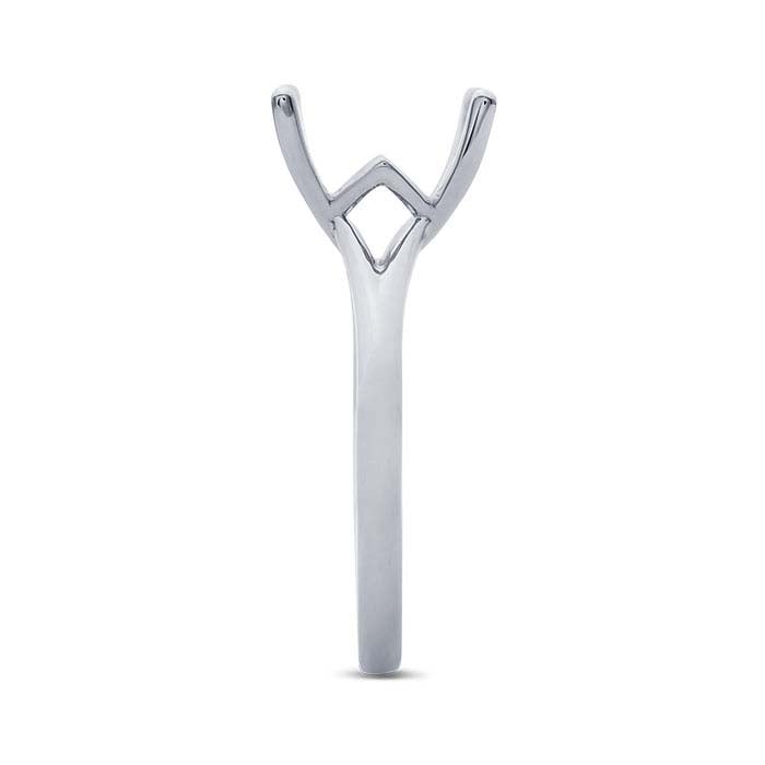 Platinum Princess Engagement Ring Mounting